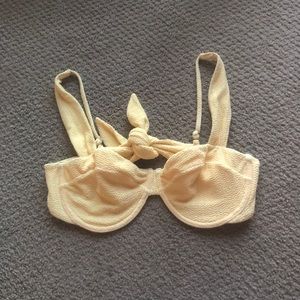 Abercrombie Yellow Underwire Swimsuit